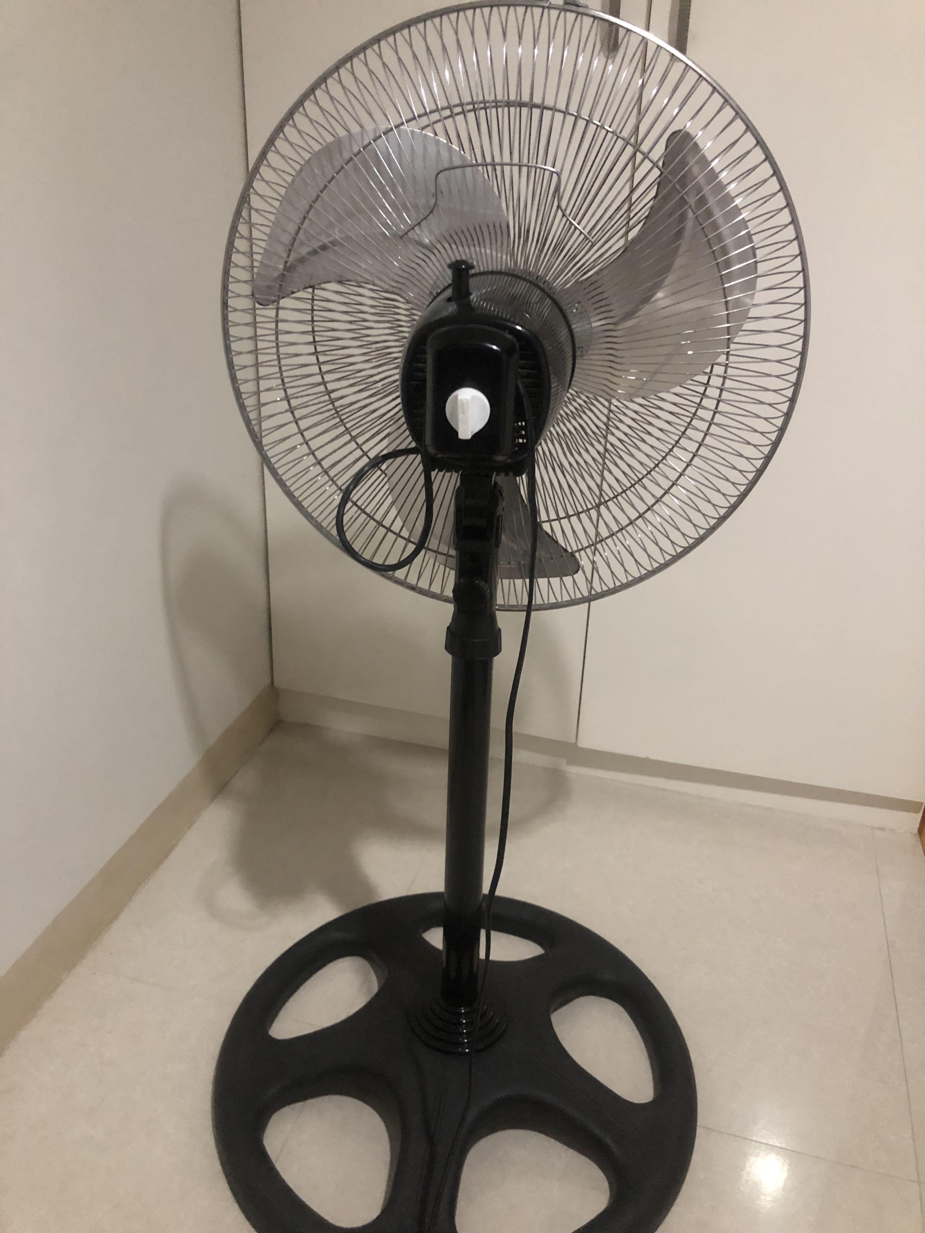 Hanabishi Industrial Stand Fan HISF180, Furniture & Home Living