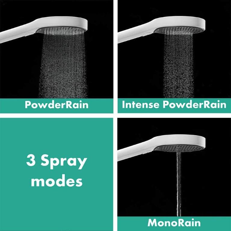 Hansgrohe Rainfinity Hand shower 130 (3jet) Matt White, Furniture