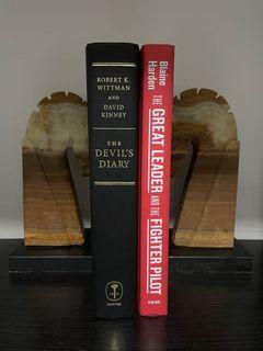 History books: The Devil’s Diary & The Great Leader and The Fighter Pilot