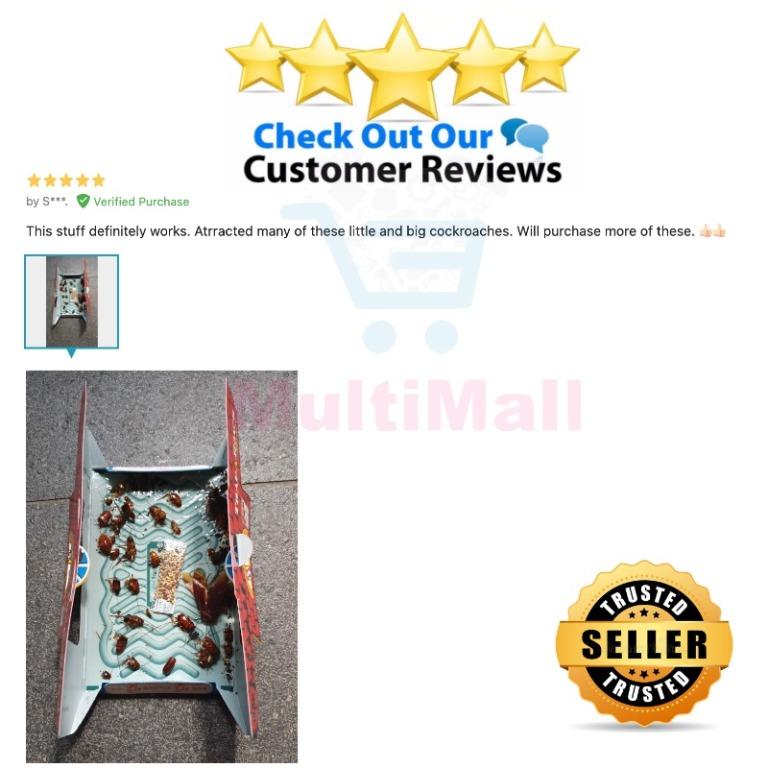 Hoy Hoy Trap A Roach X3 Bundles | Insect Bait | Insect Trapper| Insect ...