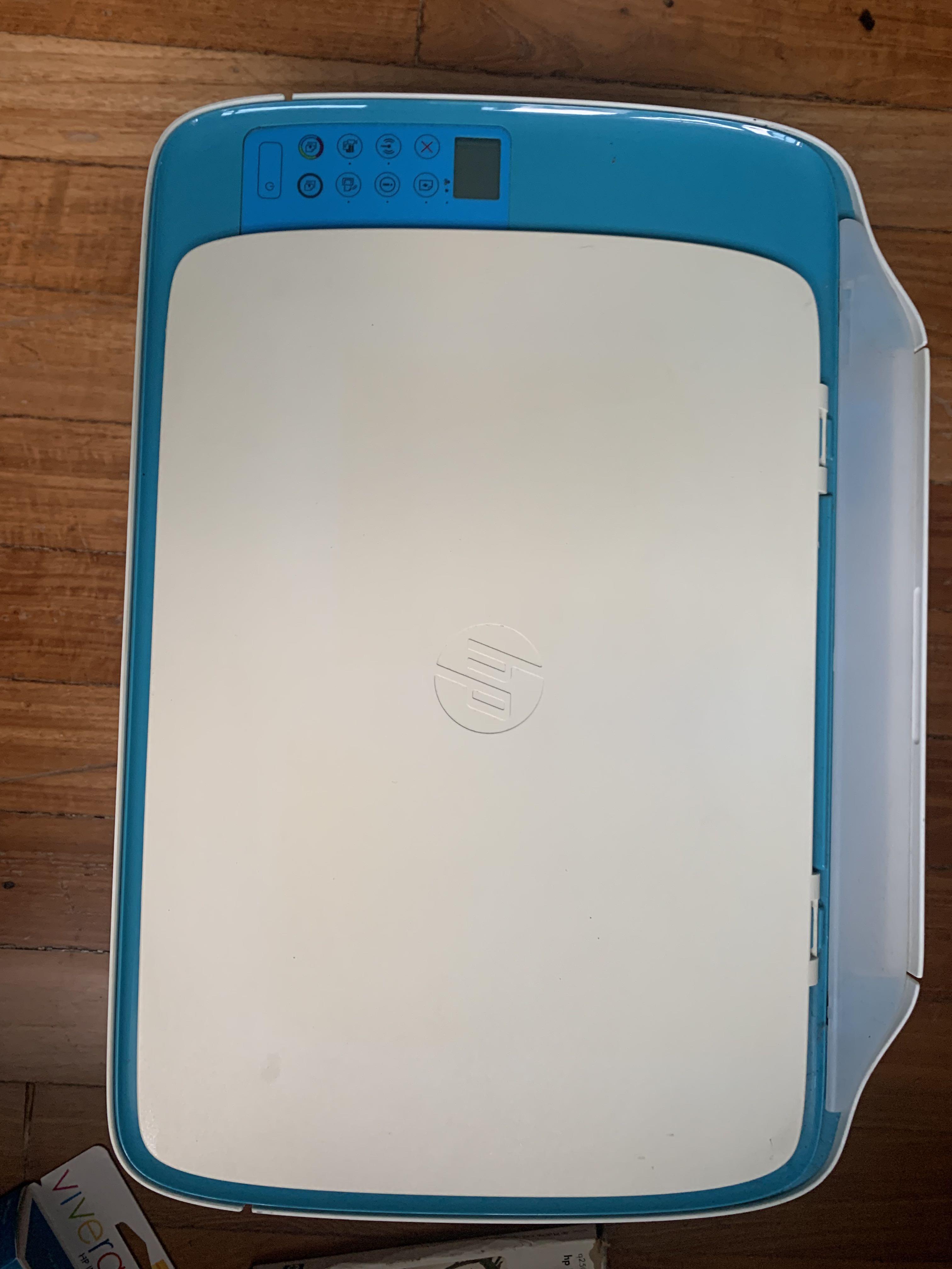 HP DeskJet 3630 with ink and photo paper, Computers & Tech, Printers