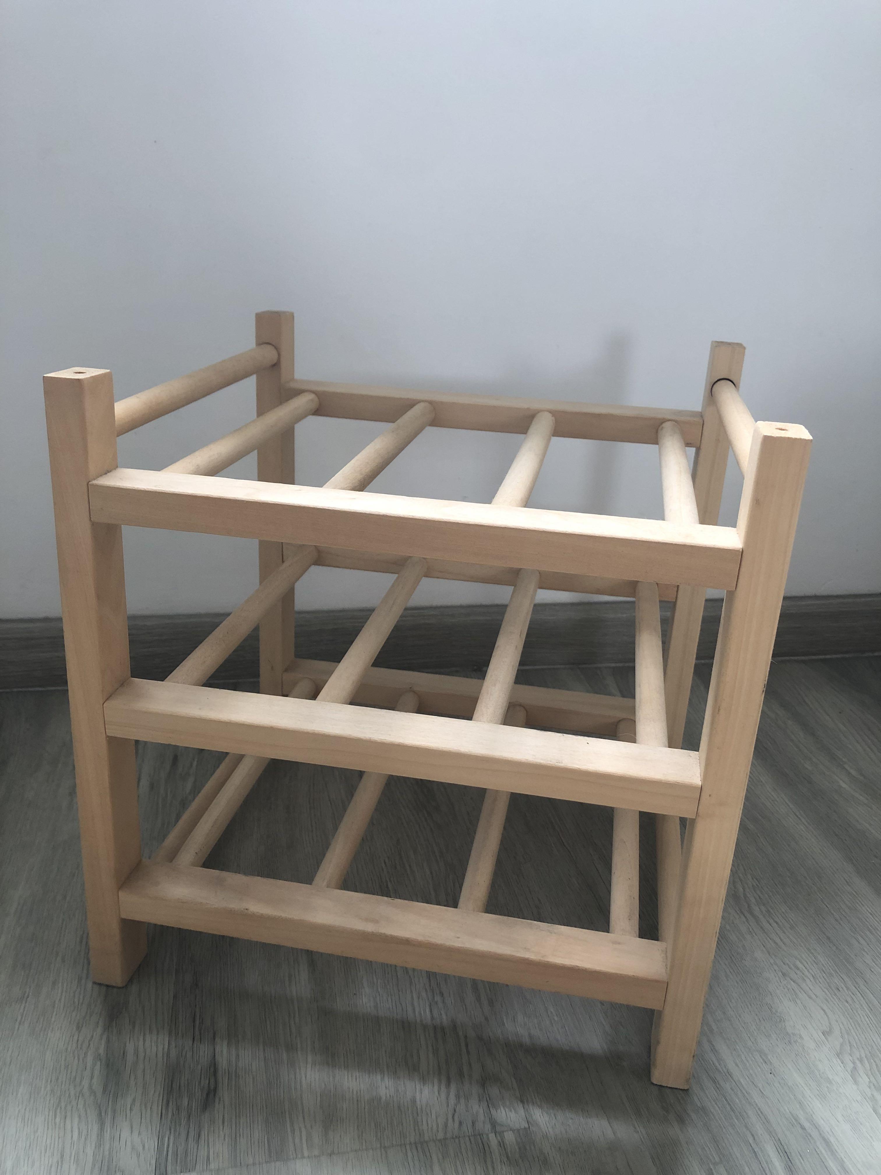 IKEA Hutten Wine Rack Furniture Home Living Furniture Shelves Cabinets Racks on Carousell