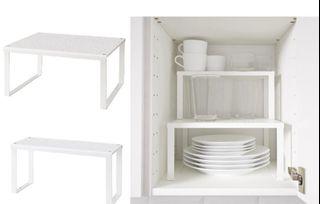 Ikea Variera Shelf White 1 Set (Large and Small)