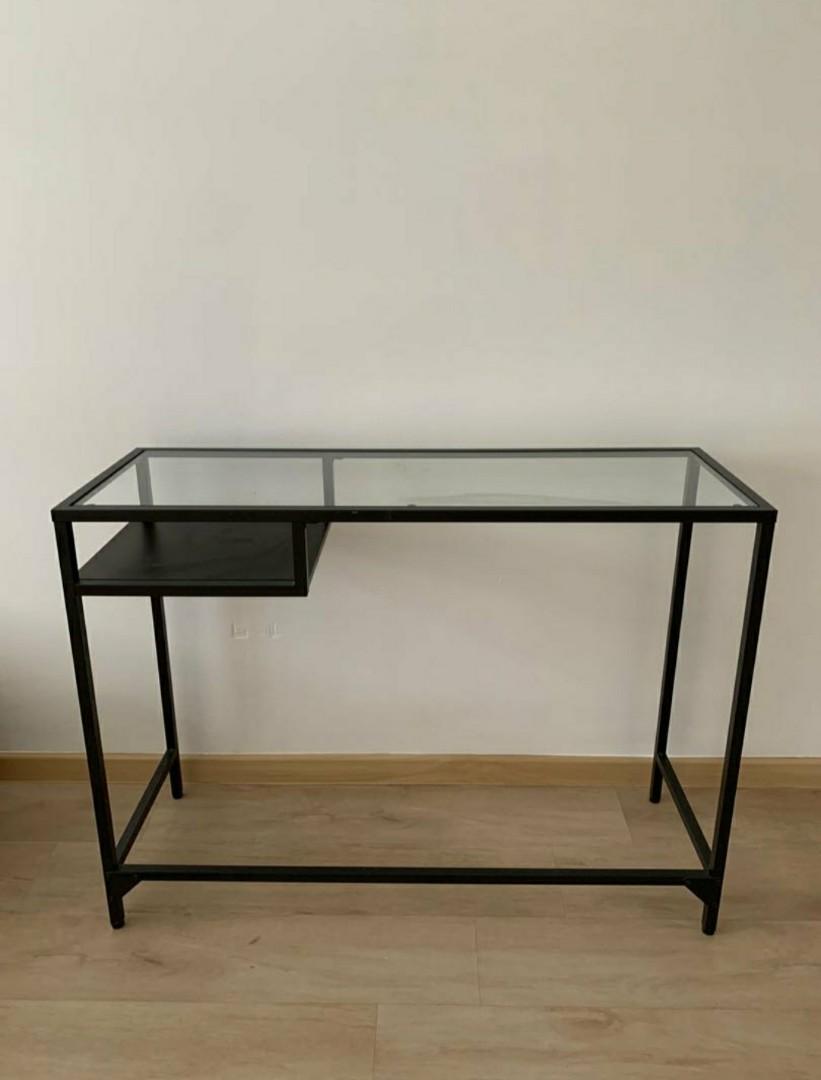 IKEA Vittsjo Laptop Table Desk, Furniture & Home Living, Furniture
