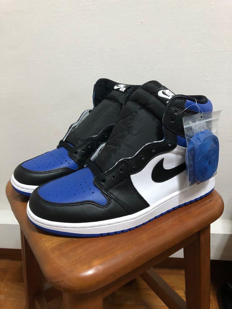 Jordan High OG Retro Royal Toe, Men's Fashion, Footwear