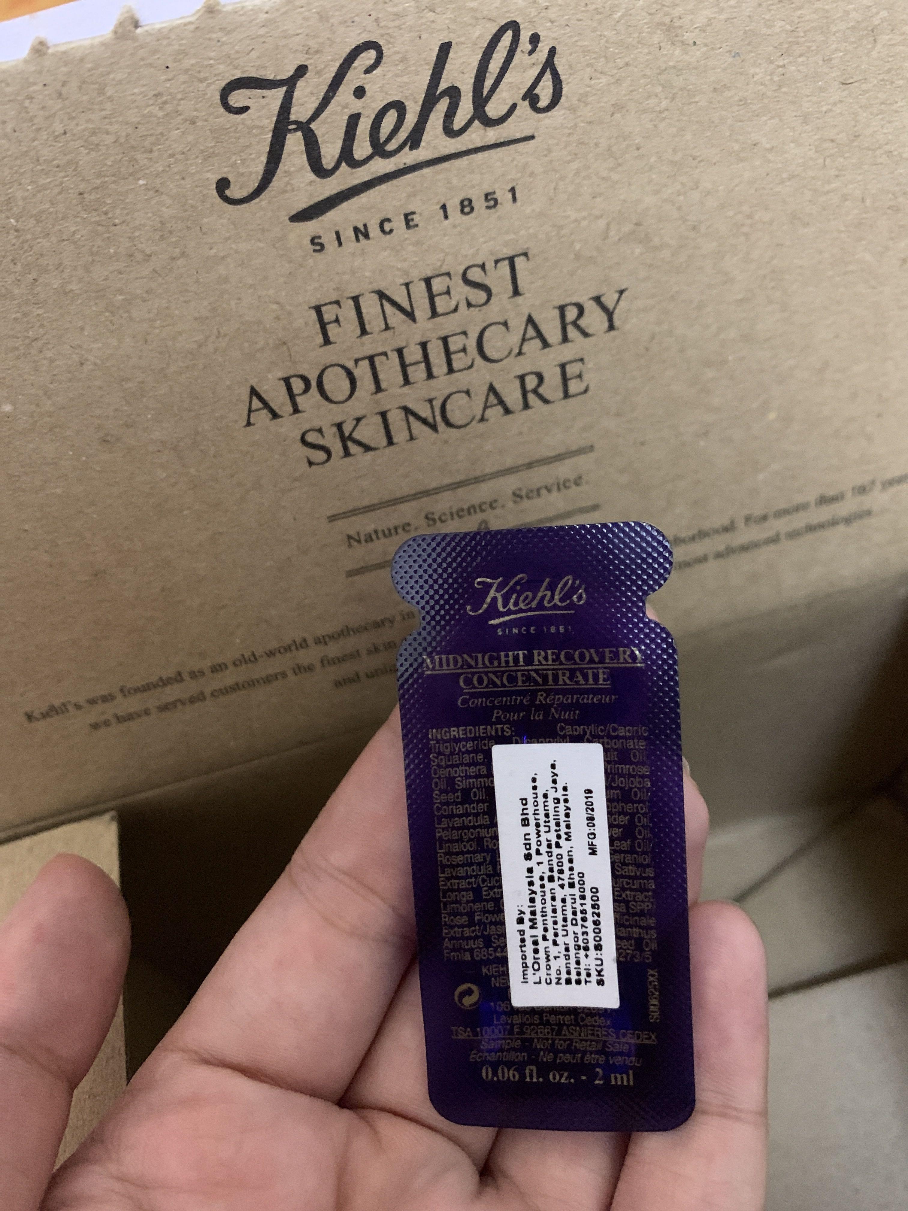 Kiehl S Samples Health Beauty Skin Bath Body On Carousell