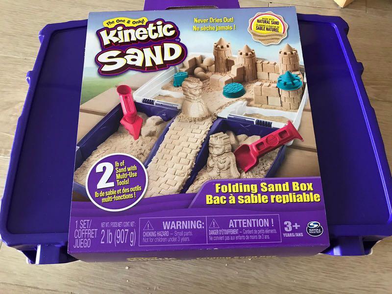 kinetic sand pit