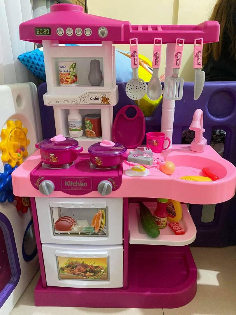 Life size kitchen play clearance set