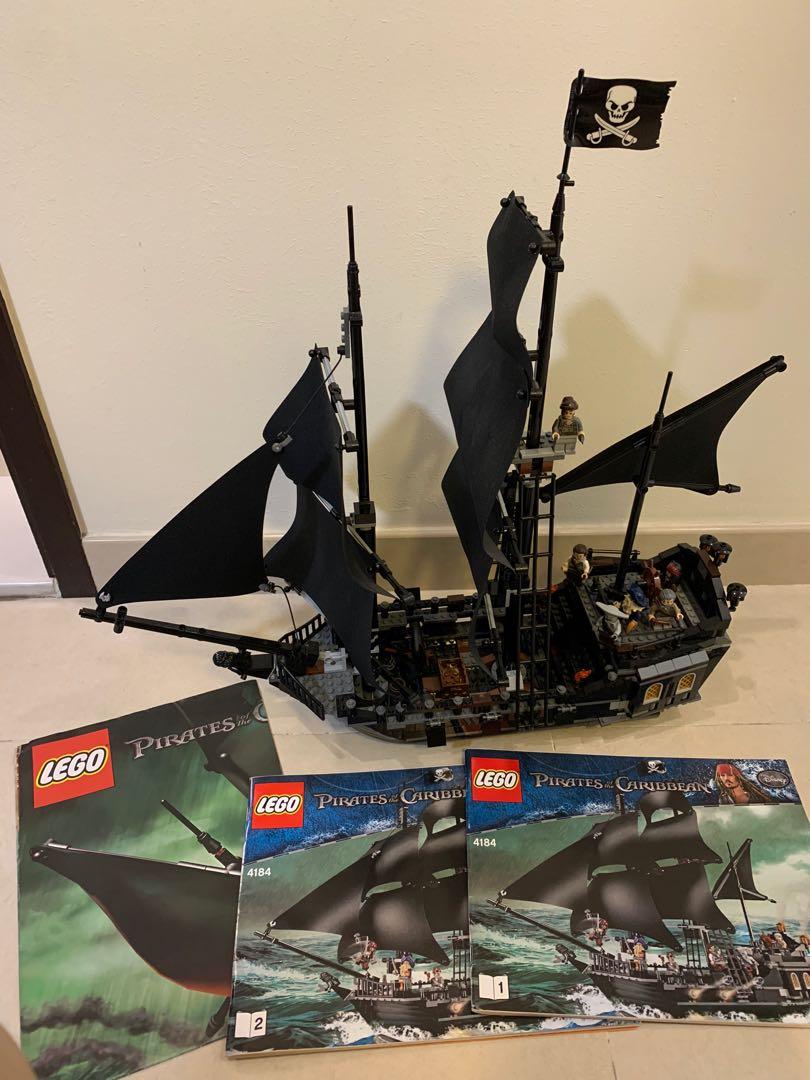 樂高lego 4184 魔盜王黑珍珠black Pearl 興趣及遊戲 玩具 遊戲類 Carousell