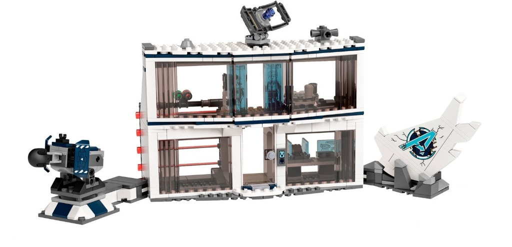 Avengers base lego set shop