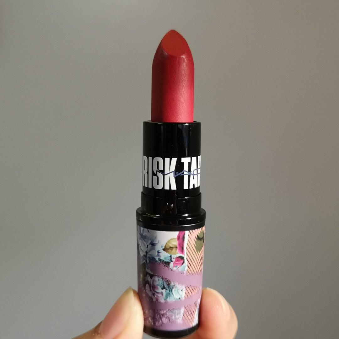 Limited ed. Mac risk taker ruby woo (Category: Makeup) located in Paranaque City. Submitted by colormeredph (Listing ID 1095103140, Image 2). Description: Ruby woo.