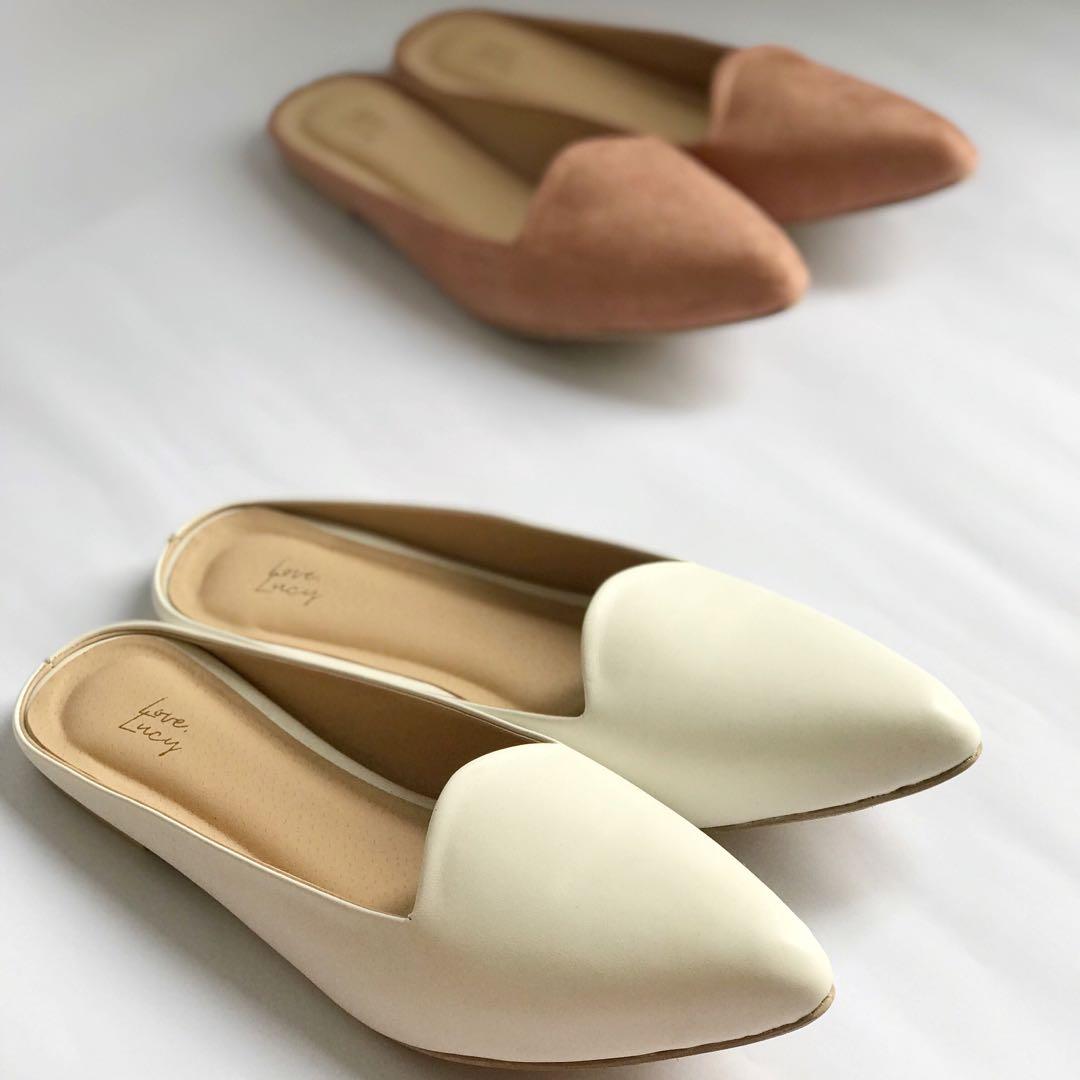 Giving away free shoes store