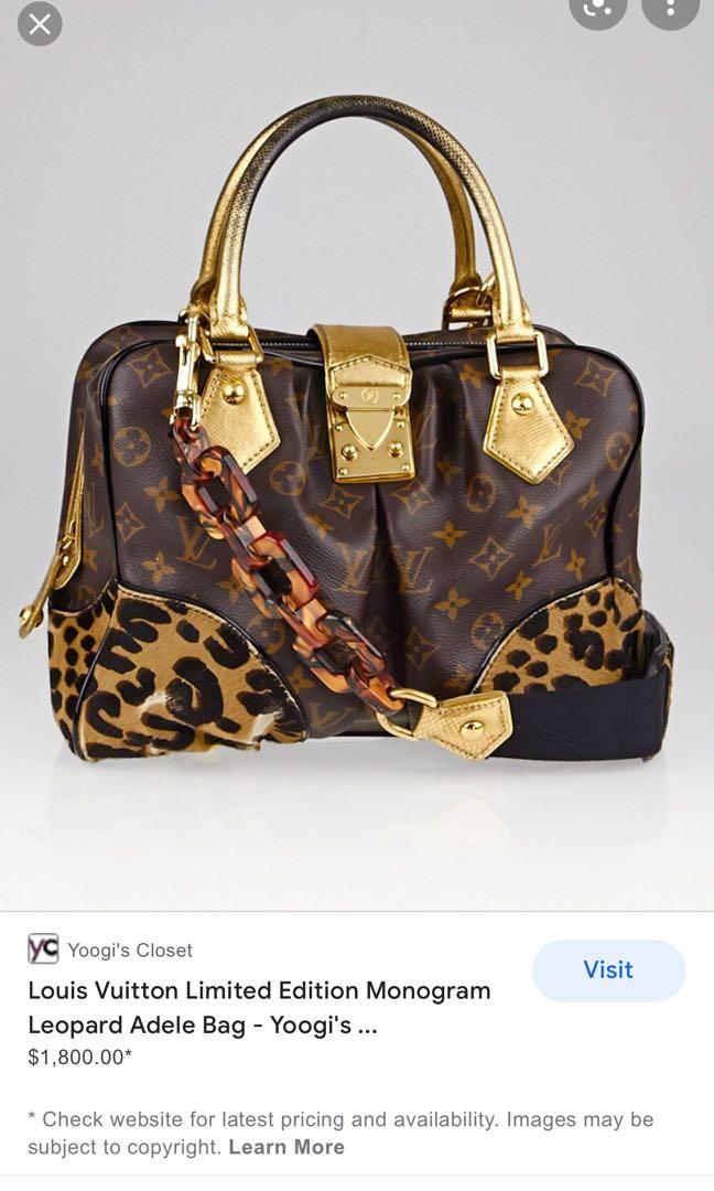 Louis Vuitton Limited Edition Leopard Speedy Bag - Yoogi's Closet