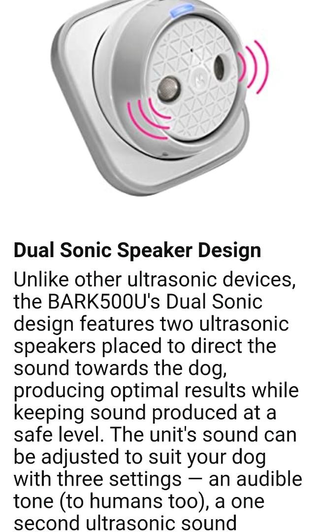 Motorola bark 500u indoor ultrasonic online
