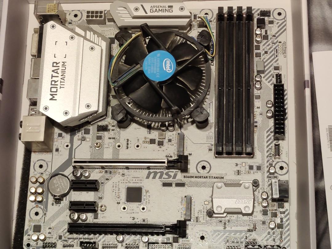 Mobo i5 9400f new arrivals