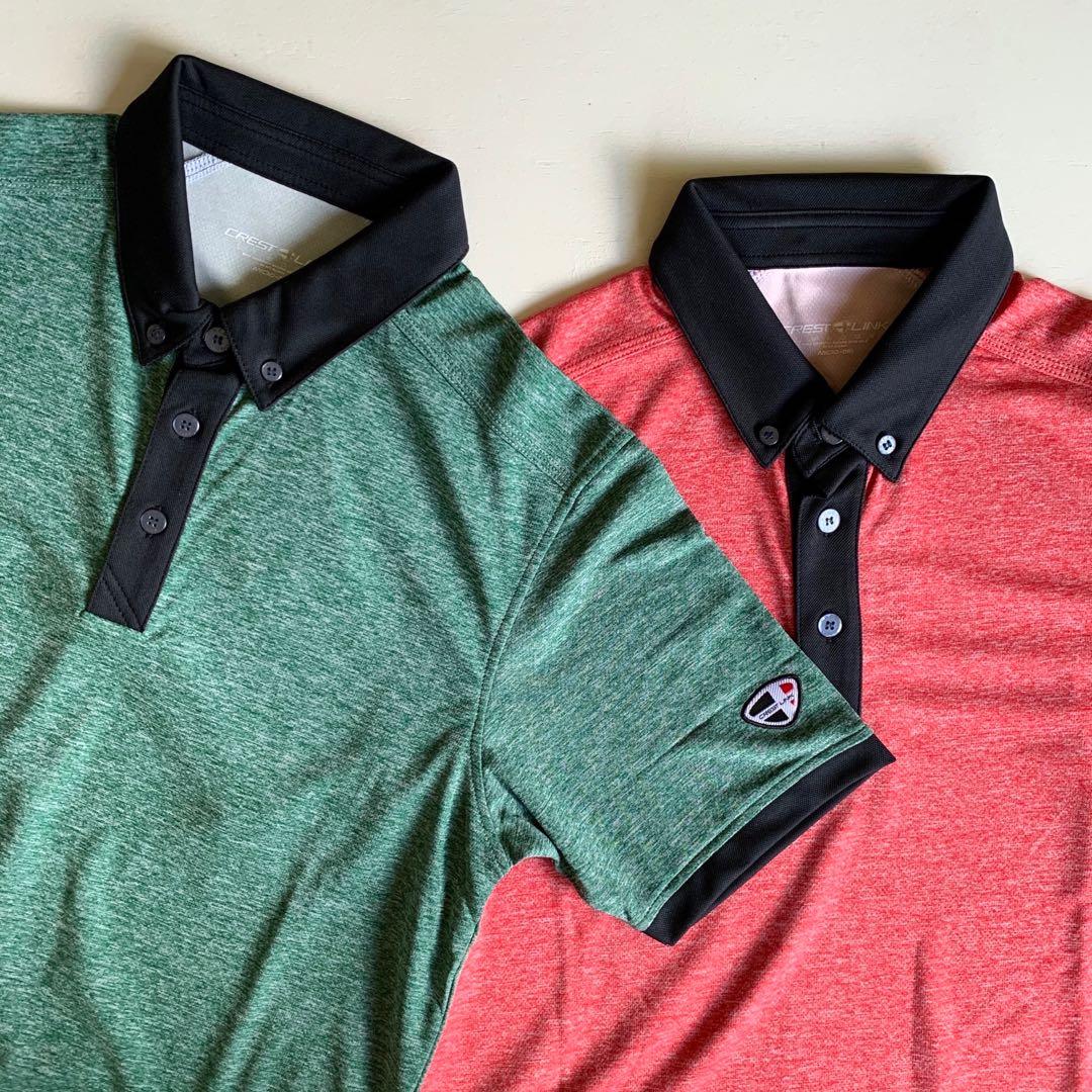 Crestlink Golf Polo Tee, Men's Fashion, Tops & Sets, Tshirts & Polo