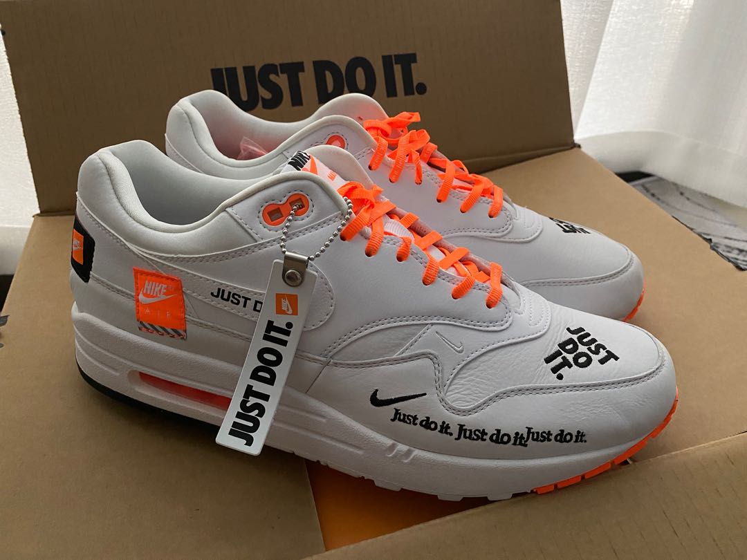 Nike AirMax 1 Just Do It Pack White Men s Fashion Footwear