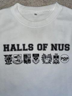 NUS shirt *Halls of NUS Temasek*