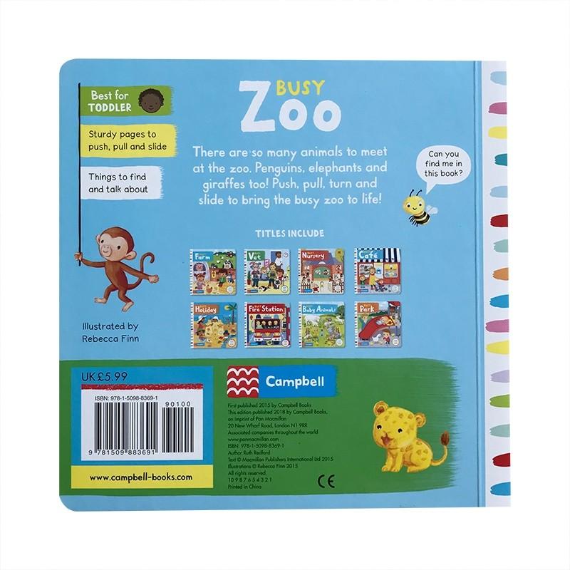 Original Campbell Busy Zoo Board Book, Hobbies & Toys, Books