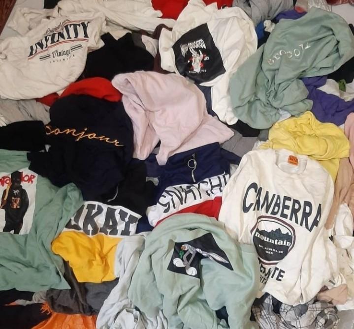 Paket usaha thrift crewneck deals