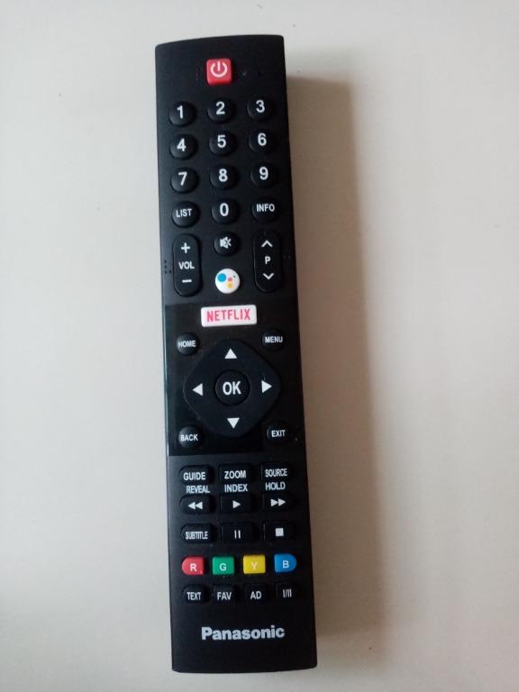 Panasonic 4k Android Tv Remote Control 536j 269002 Tv Home Appliances Tv Entertainment Tv Parts Accessories On Carousell