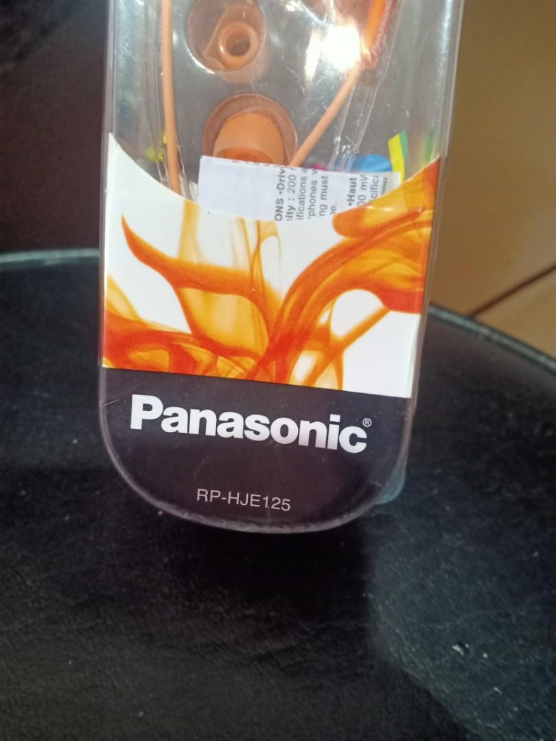 Panasonic earphone (Category: Earphones) located in Las Pinas. Submitted by the_recycle_shop (Listing ID 1095096478, Image 2). Description: Original unused Good working condition.