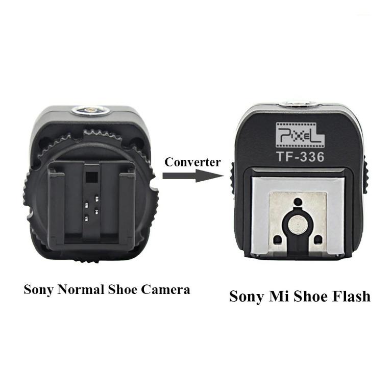 PIXEL TF336 TTL Hot Shoe Flash Adapter Converter For Sony Normal Shoe