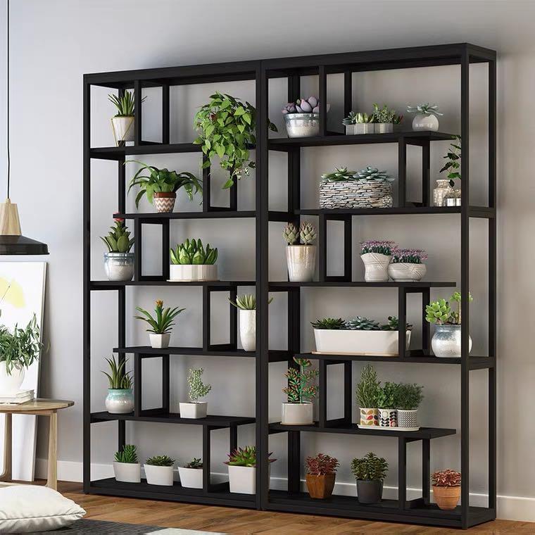 Planter Rack Plant Shelf Plant Display Shelf Plant Divider Rack ...