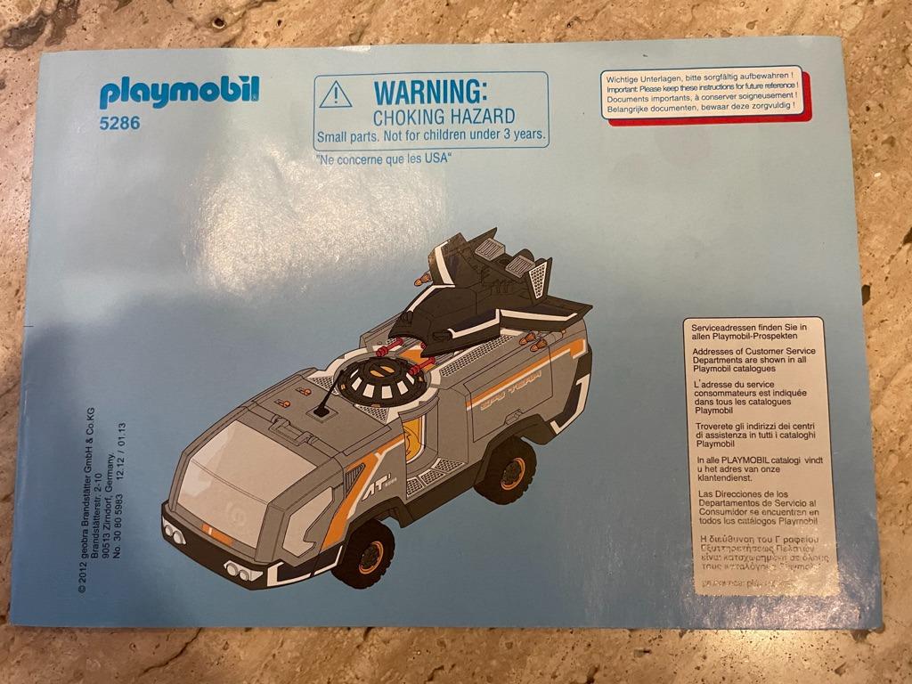 Playmobil spy team 5286 hot sale