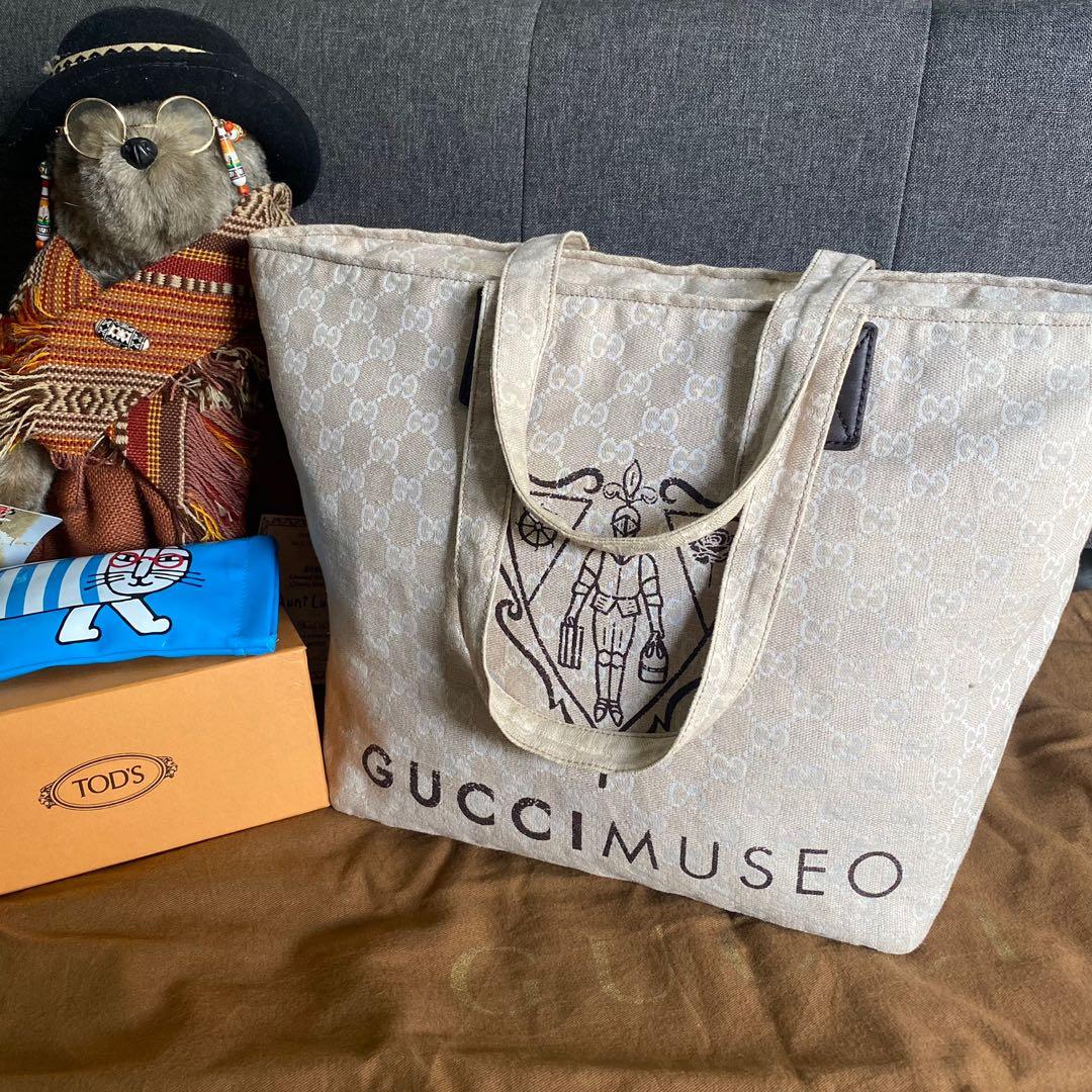 Preloved Gucci Museo Shopper Tote Bag Women s Fashion Bags