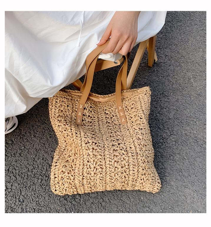 Raffia string hotsell bag