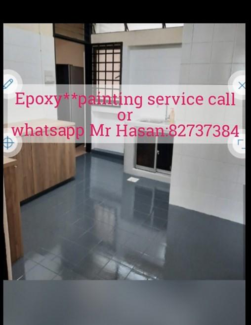 Professional Epoxy And Painting Service Home Services Renovations On Carousell