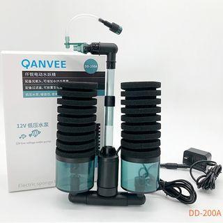 Qanvee Motorize Sponge Filter DD-100A / DD-200A