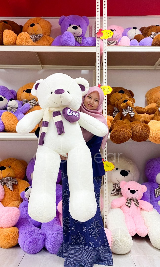 Ready Stock I Love You 120cm Giant Teddy Bear Teddy Bear Besar