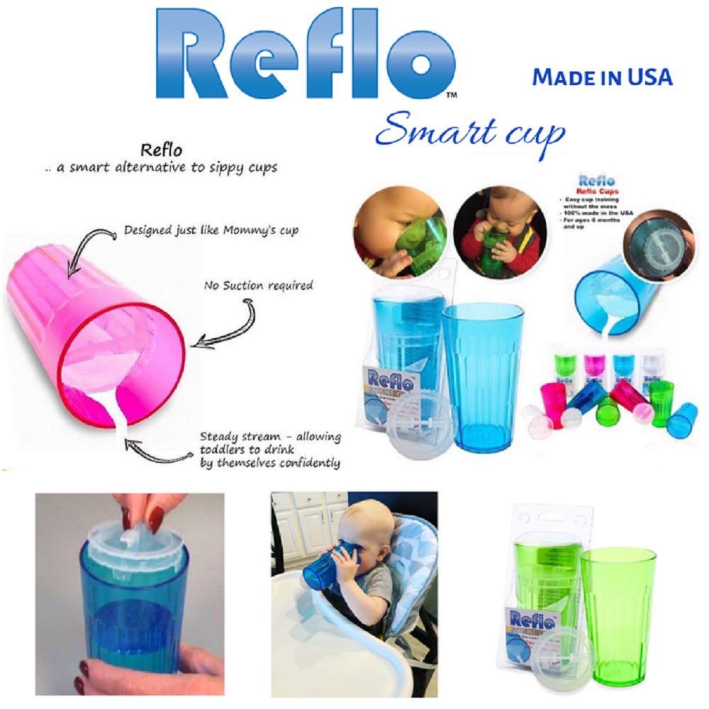Reflo Smart Cups - A smart alternative to sippy cups