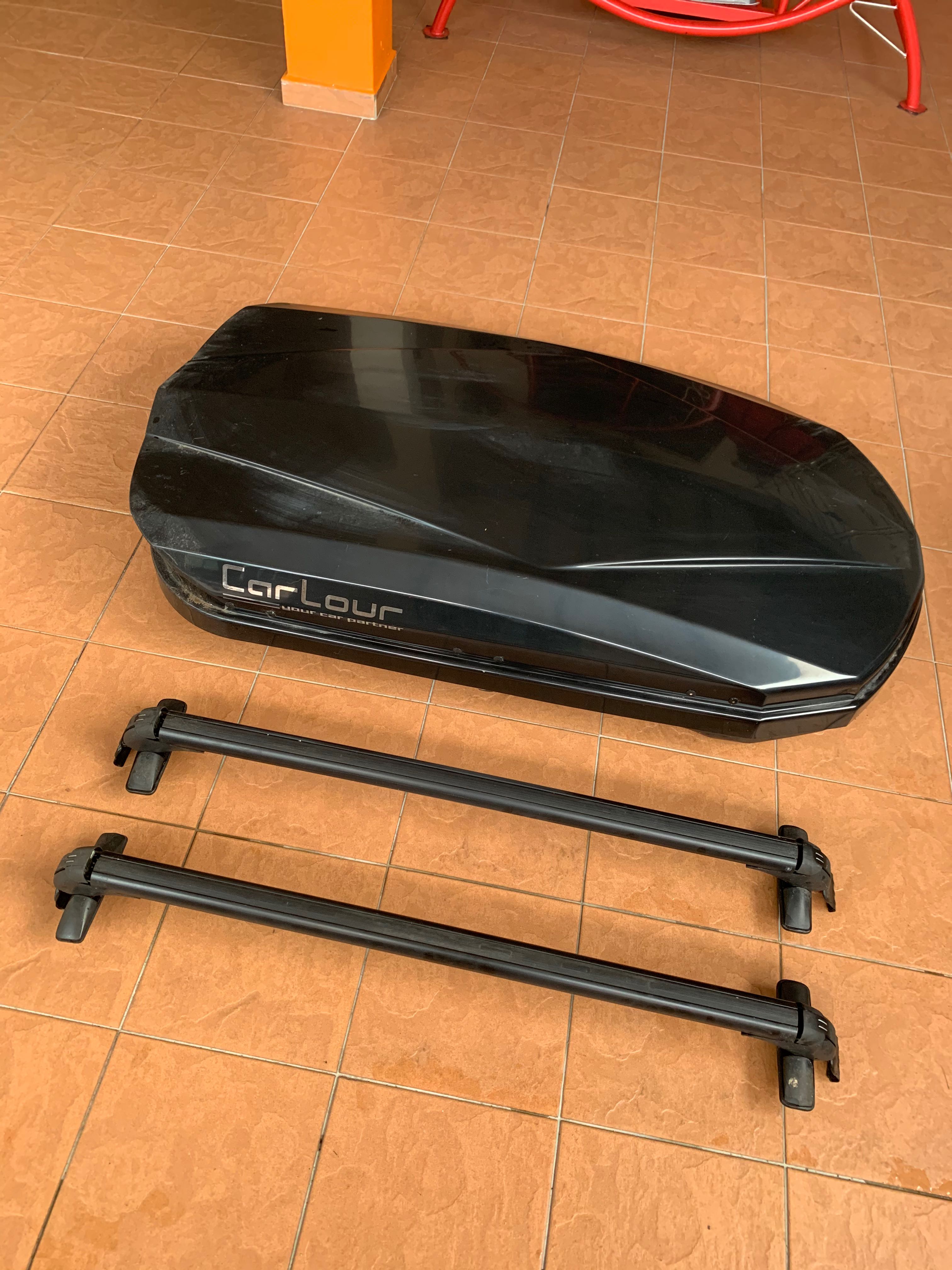 Roof Box D1 380L Slim Glossy Carlour, Auto Accessories on Carousell