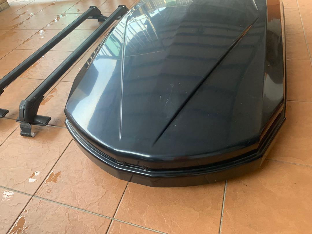 Roof Box D1 380L Slim Glossy Carlour, Auto Accessories on Carousell