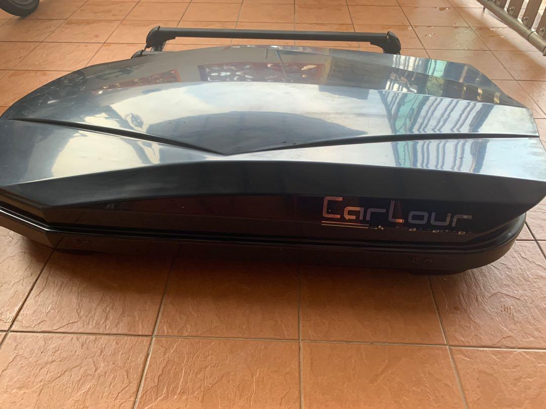 Roof Box D1 380L Slim Glossy Carlour, Auto Accessories on Carousell