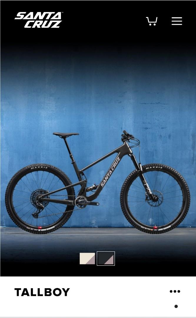 Santa cruz full susp. Tallboy 4 Aluminum D Sports Equipment