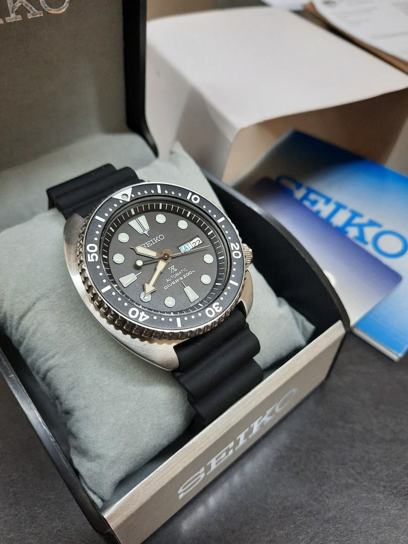 Seiko Turtle Reissue 3 months old diver, Men's Fashion, Watches \u0026  Accessories, Watches on Carousell