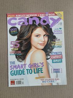 Selena Gomez Ashley Benson Zac Efron James Reid October 2011 Edition 
Candy The Philippines No. 1 Teen Mag Collectible Magazine Collection
