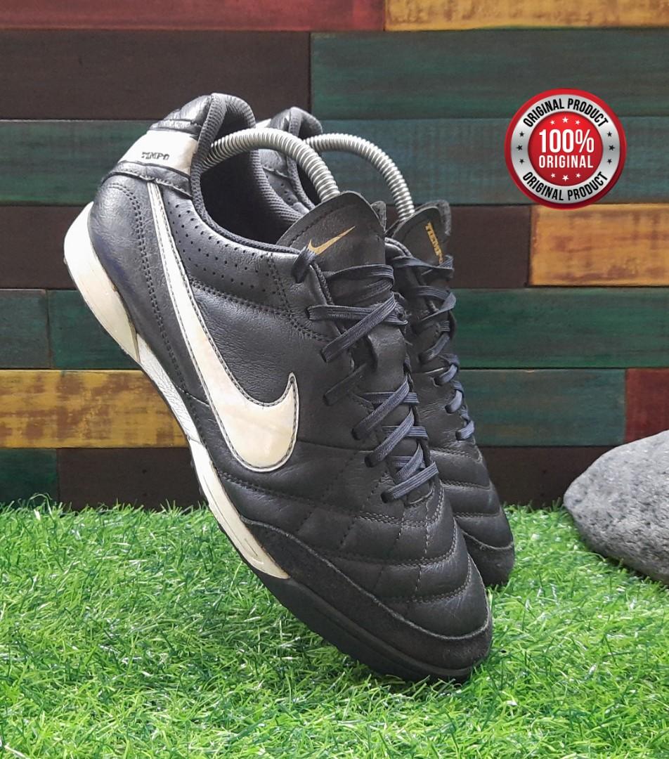 Nike tiempo futsal black Clearance