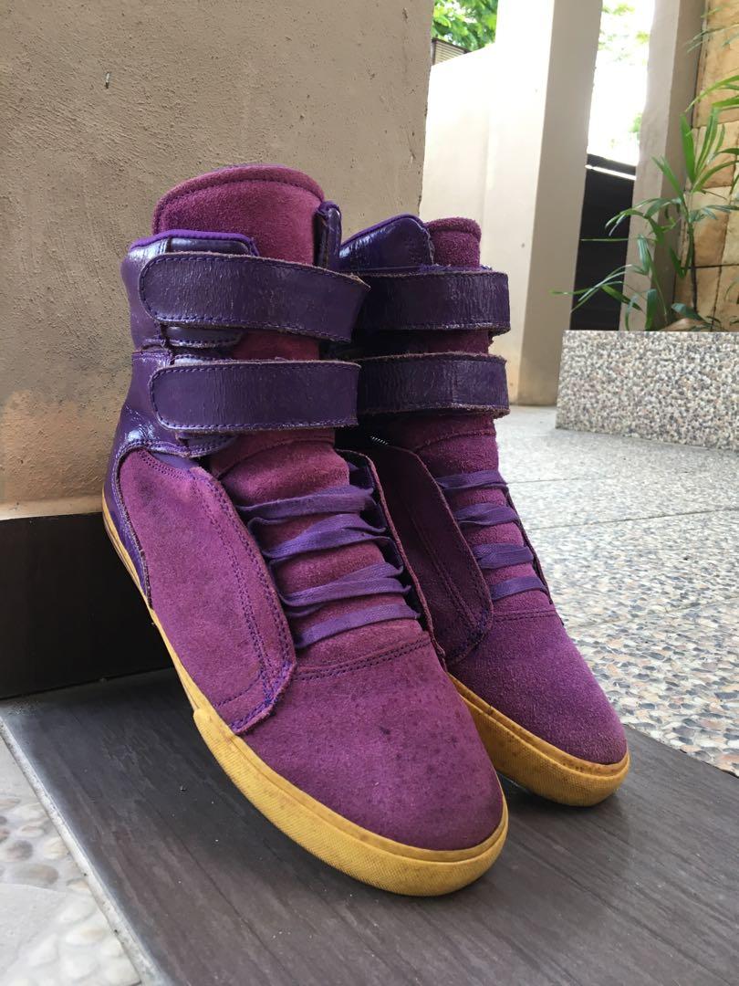 Supra tk society best sale purple suede