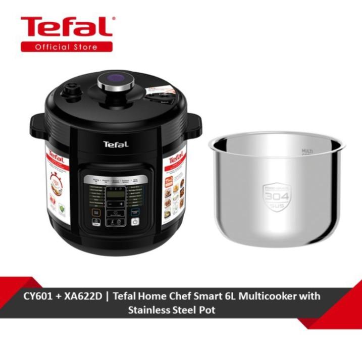 Tefal Stainless Steel Inner Pot XA622D for CY601 Home Chef Smart