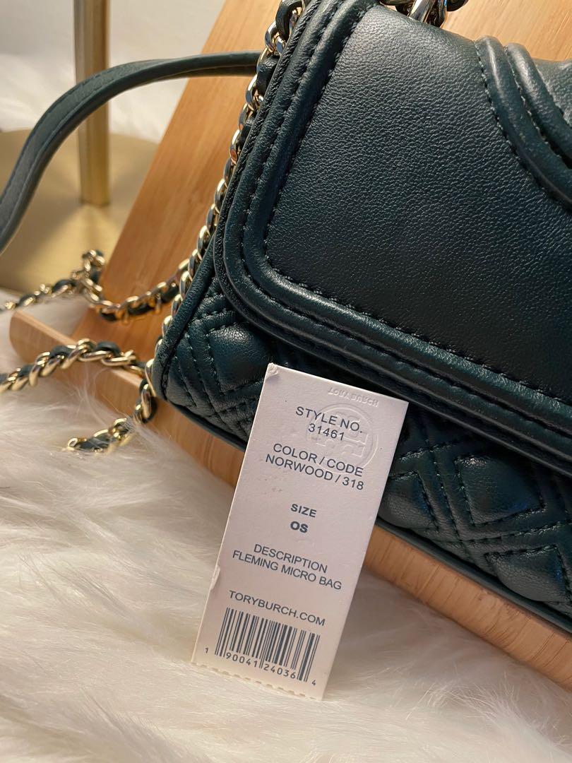 Tory burch fleming best sale micro