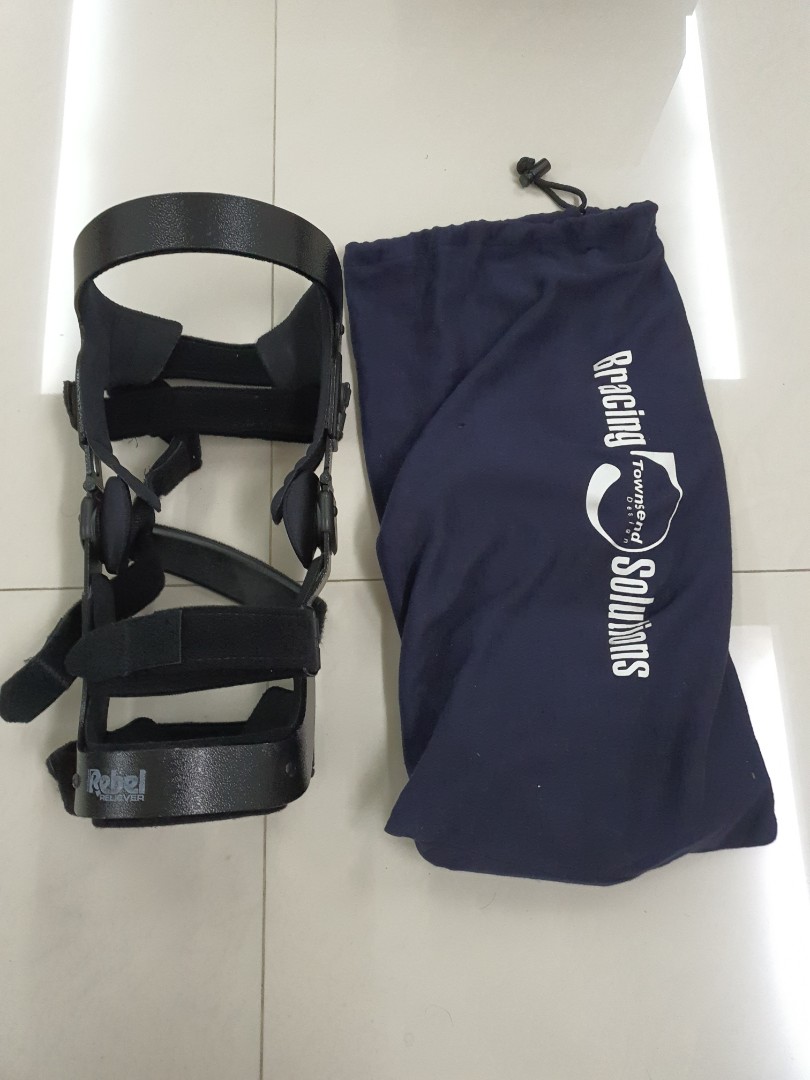 Townsend knee brace (right leg), Health & Nutrition, Braces, Support & Protection on Carousell