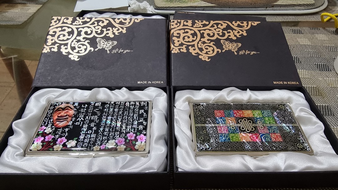 Traditional Korean Antique Card Holder, Women's Fashion, Bags & Wallets