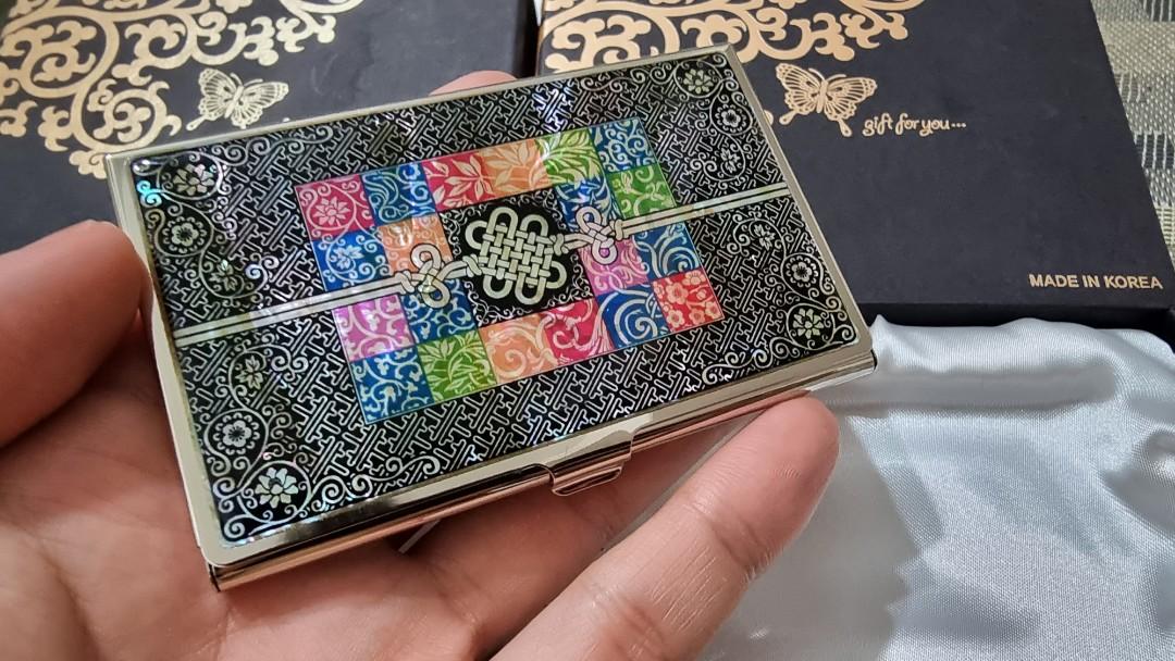 Traditional Korean Antique Card Holder, Women's Fashion, Bags & Wallets