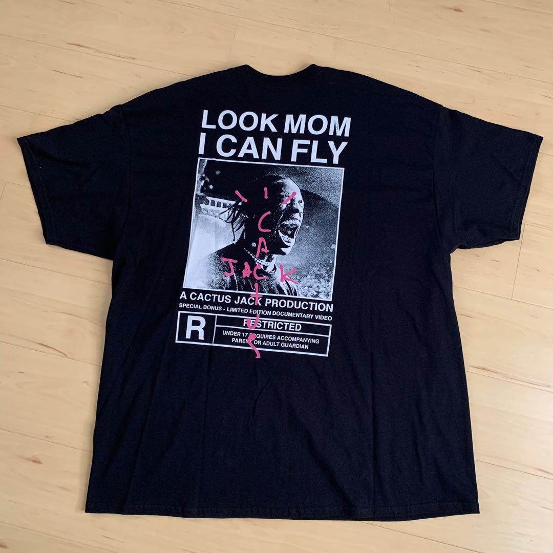 Travis Scott Look Mom I Can Fly Tee