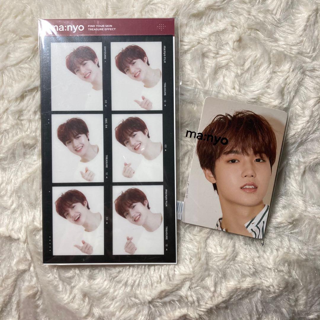 [OFFICIAL] Treasure Doyoung Manyo Set (Category: K-Wave Merchandise) located in Paranaque City. Submitted by trsrcart (Listing ID 1095142762, Image 1). Description: ONHAND doyoung manyo photostrip and photocard! will include freebies! Ready to Ship! MOD: shopee c/o MOP: gcash Inc. Doyoung manyo event 2 Doyoung manyo event 3 Note: the items came from Manyo Korea thru fast eta hence the price rfs: duplicates Tags: manyo photostrip manyo photocard d